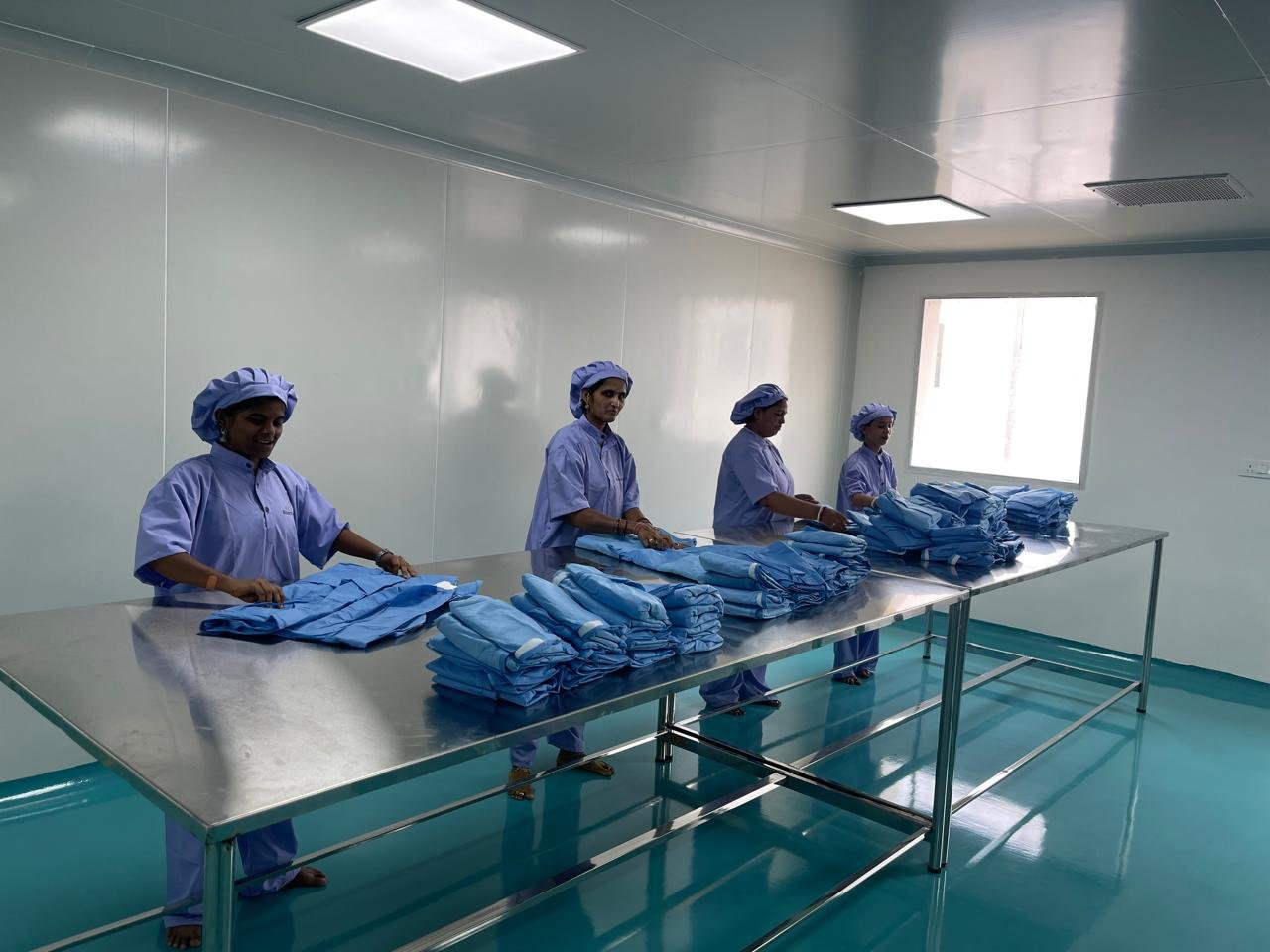 Wound Care Products - precision folding of gauze and dressings at Bioanthem